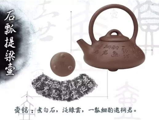 老紫砂壺曼生十八式圖解，曼生18式的具體樣式圖及名稱