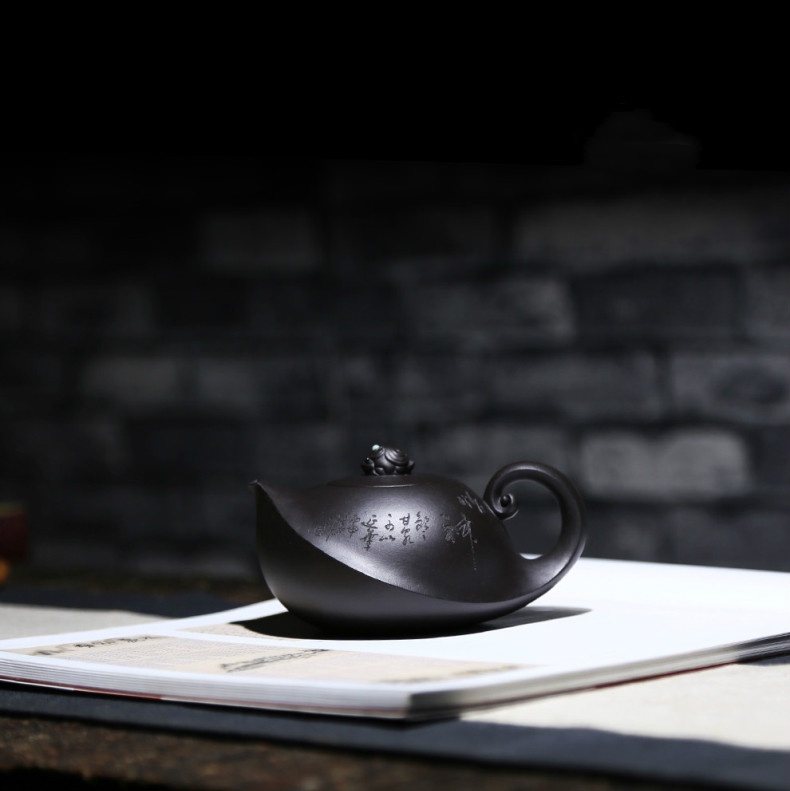 創(chuàng)意別致紫砂壺，個(gè)性手工美型外觀紫砂壺