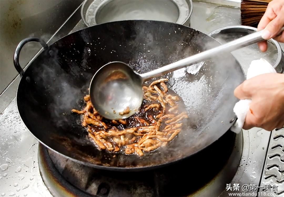 京醬肉絲的做法（京醬肉絲怎么做）(圖8)